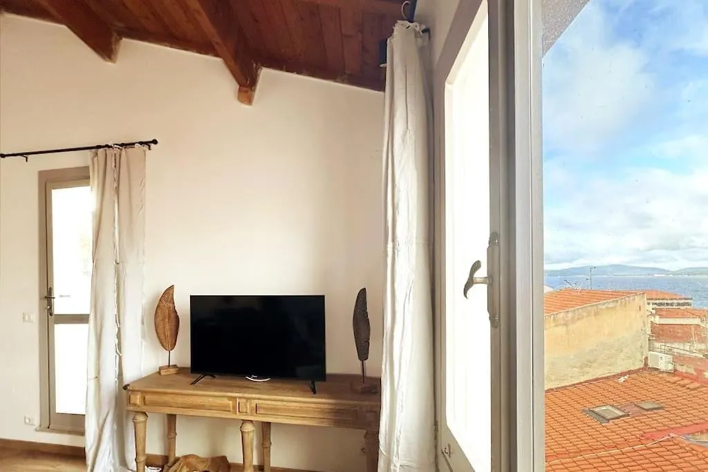 Mansard Ferret Charming House Alghero Centro Lägenhet